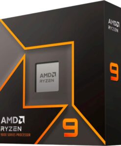 AMD – Ryzen 9 9900X 12-Core – 24-Thread 4.4 GHz (5.6 GHz Max Boost) Socket AM5 PCI Express 5.0 Unlocked Desktop Processor – Silver