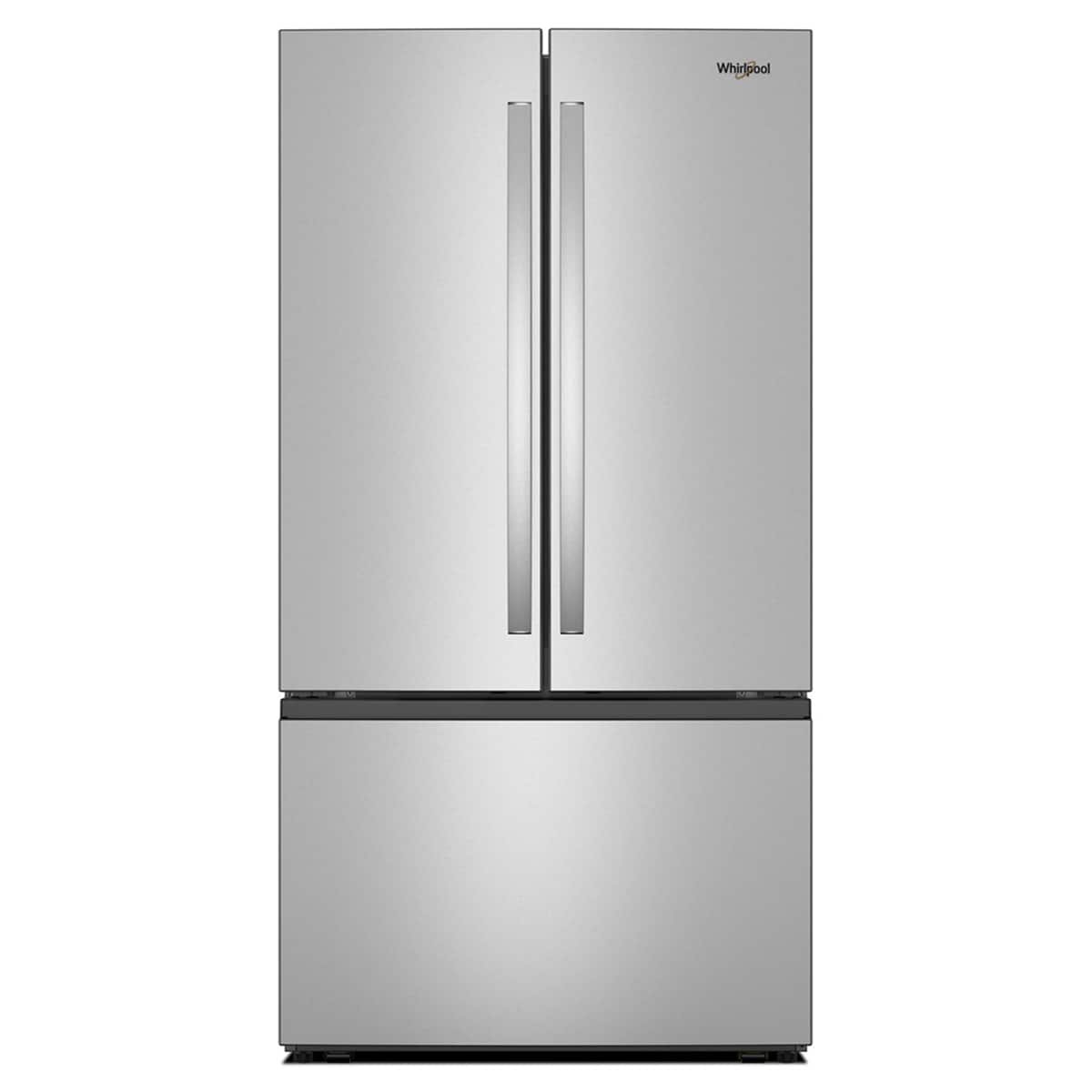 Whirlpool – 36 in. Wide 31 cu. ft. French Door Refrigerator with Interior Water Dispenser – Fingerprint-Resistant Stainless Finish