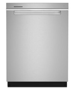 Whirlpool – 24 inch Top Control Built-In Stainless Steel Tub Dishwasher with 3rd Rack, AI Intelligent Wash, 47 dBA – Stainless Steel