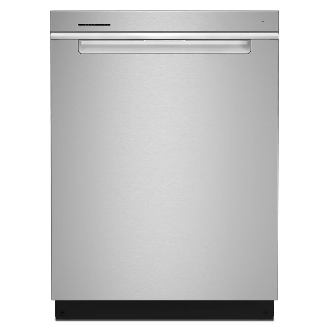 Whirlpool – 24 inch Top Control Built-In Stainless Steel Tub Dishwasher with 3rd Rack, AI Intelligent Wash, 47 dBA – Stainless Steel