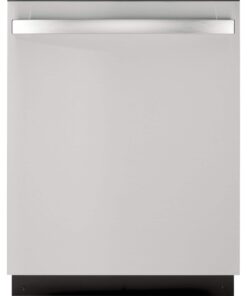 GE – 24″ Top Control Built-In Stainless Steel Tub Dishwasher with Hidden Electric Controls and 51 dBA – Stainless Steel