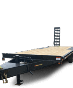 24,000 lb GVWR Deckover Equipment Float Trailer – Heavy-Duty Tandem Dual Axle