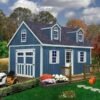 Hampton 12 ft. W x 16 ft. D Wood Storage Shed Kit with Floor (192 Sq. ft.) Installtion Included