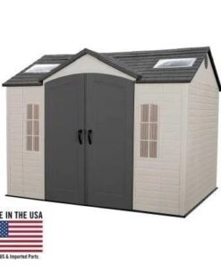 LIFETIME 10 FT. X 8 FT. OUTDOOR STORAGE SHED INSTALLATION INCLUDED
