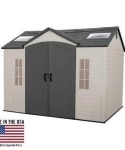 LIFETIME 10 FT. X 8 FT. OUTDOOR STORAGE SHED INSTALLATION INCLUDED