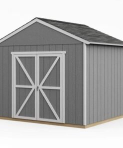 Rookwood 10 ft. W x 8 ft. D Solid + Manufactured Wood Storage Shed with Floor