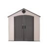 8 ft. W x 10 ft. D Plastic Storage Shed