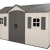 Lifetime Legacy 15×8 Plastic Storage Shed Kit w/ Floor