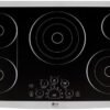 LG STUDIO 36″ Built-In Electric Cooktop LSCE365ST