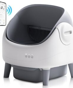 Automatic Open-Top Self Cleaning Litter Box