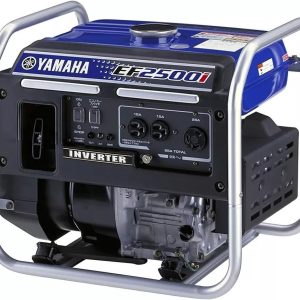 Yamaha 2,5 kVA draagbare benzine-omvormergenerator Ef2500i in werking