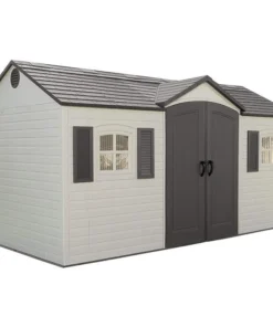 Lifetime 15 x 8 ft. Outdoor Garden Shed